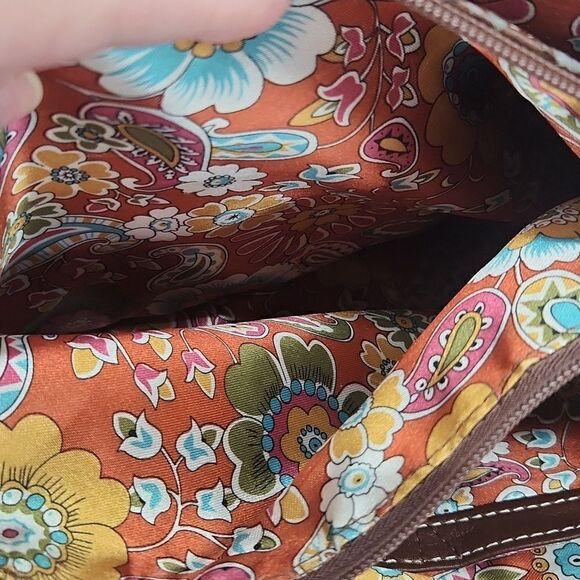 Tignanello Purse Light Brown/Tan Tons Of Pockets Clean Interior Shoulder Strap - Picture 8 of 8